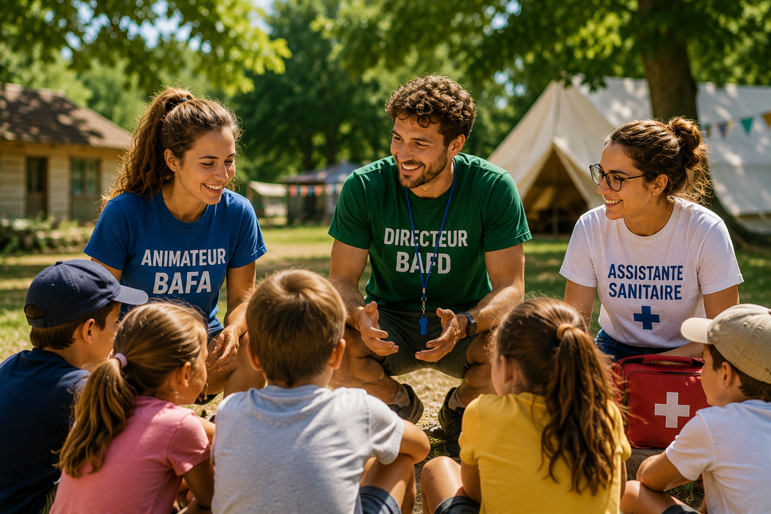 Equipe d'animation se présente